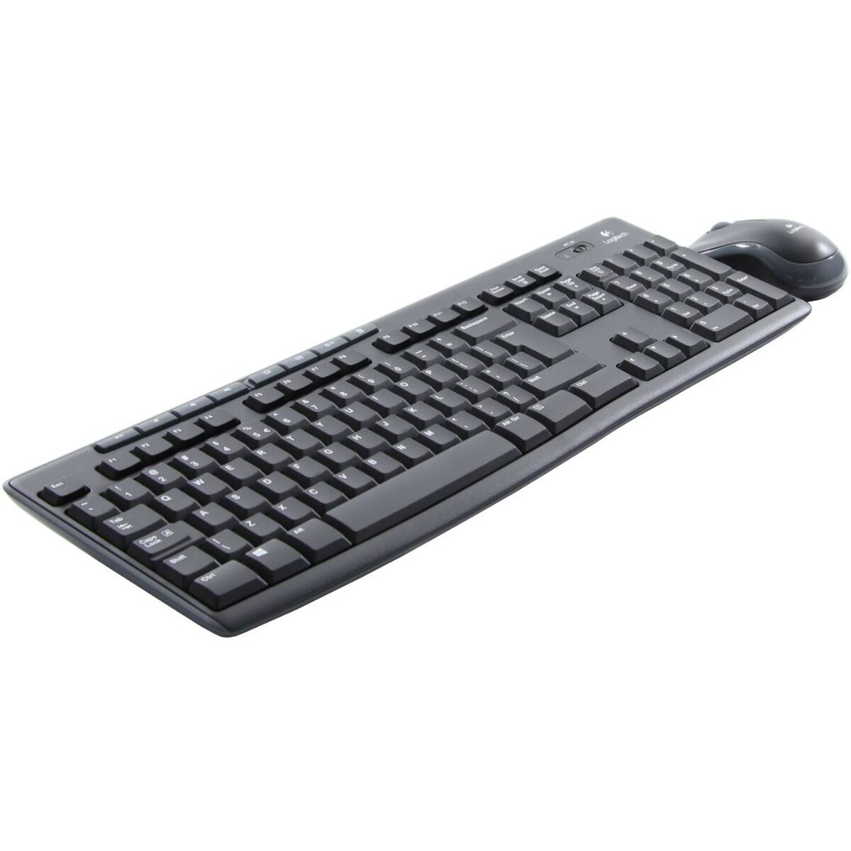 Kit Tastatura + mouse wireless  Logitech Desktop MK270  USB 2.0, 8 Taste programabile, Negru