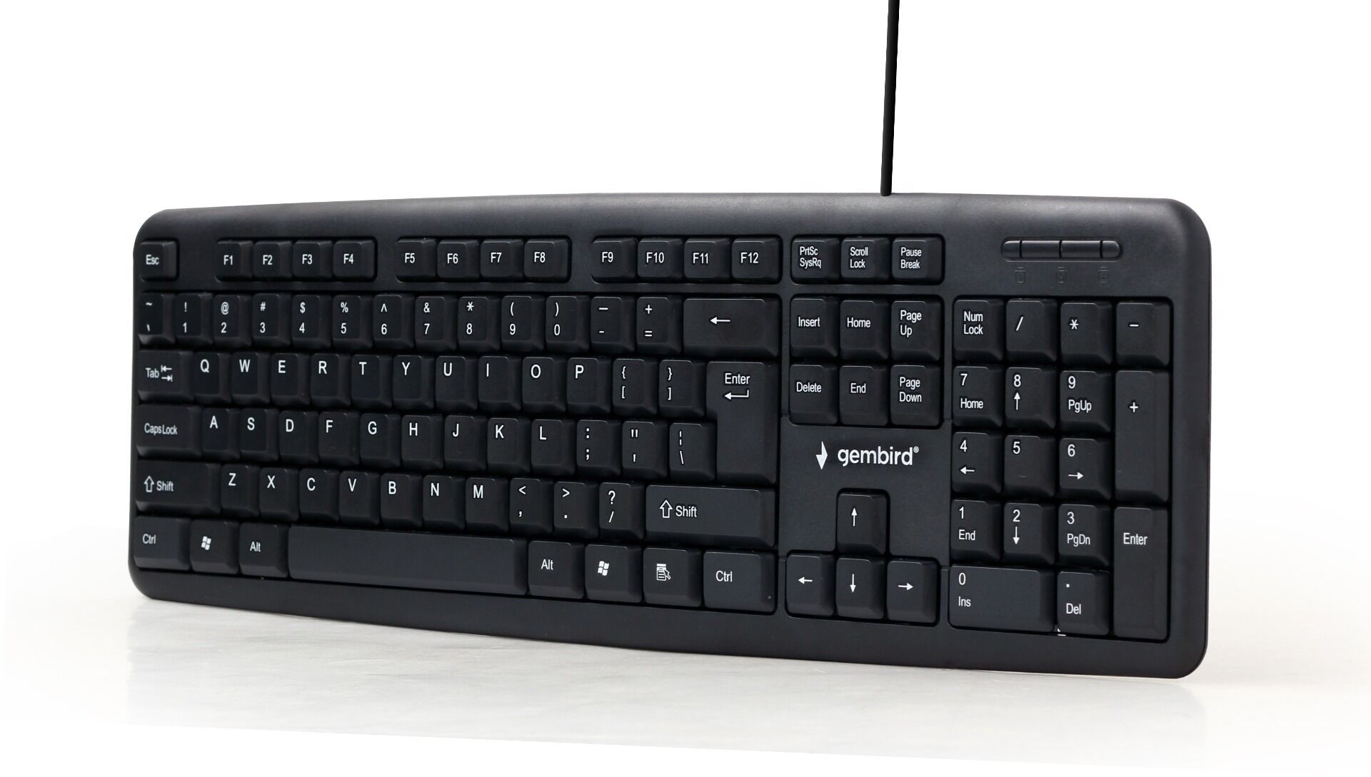 Tastatura Gembird KB-U-103, USB, Negru