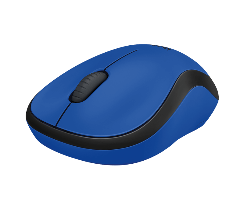 Mouse Silent M220 Logitech, Wireless, 1000 Dpi, Blue