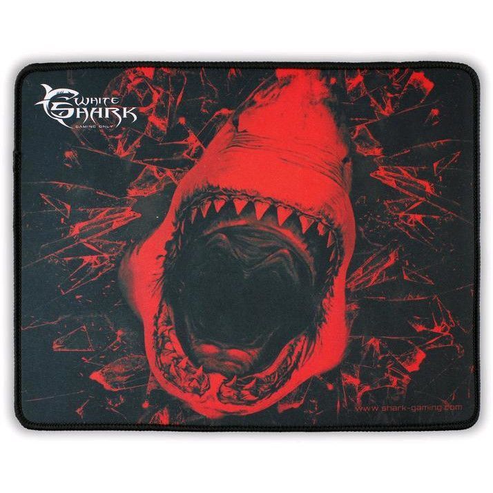 Mouse pad Gaming GMP-1699 SkyWalker L White Shark, 320 x 250, Rosu