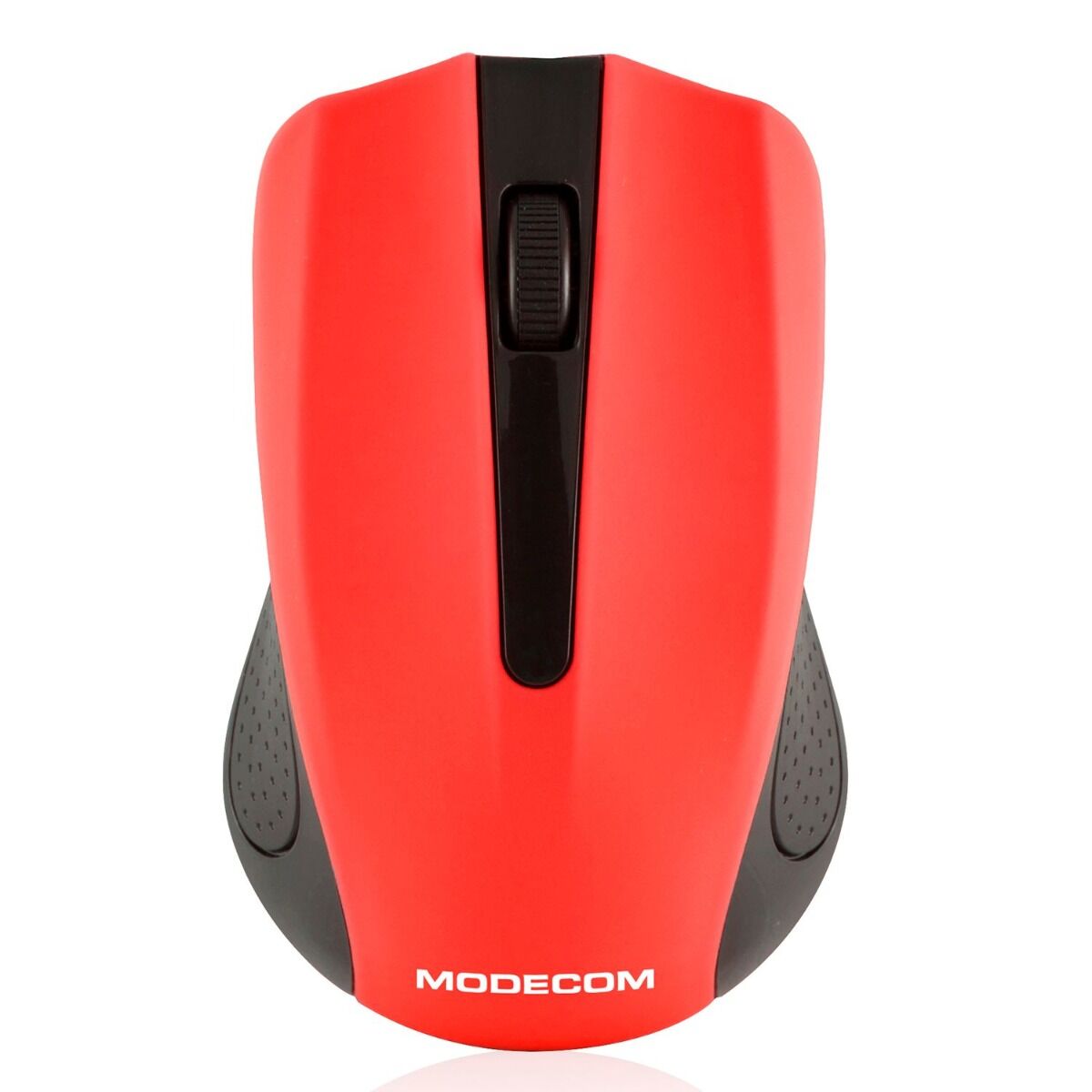 Mouse MC-WM9 Modecom, 1200 dpi, Wireless 2.4G, Interfata USB, Butoane 3/1, Rosu/Negru