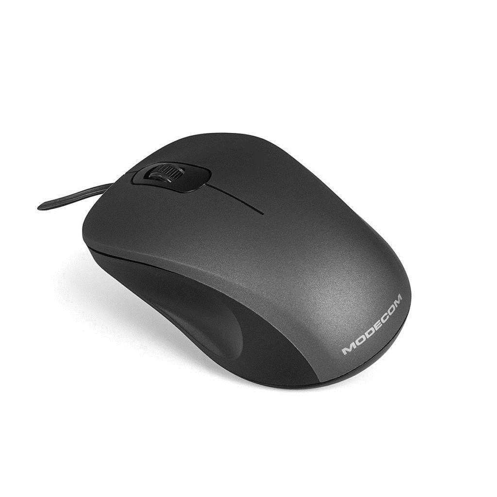 Mouse cu fir M10S Modecom, negru