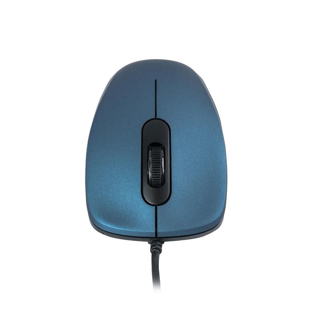 Mouse cu fir M10S Modecom, albastru
