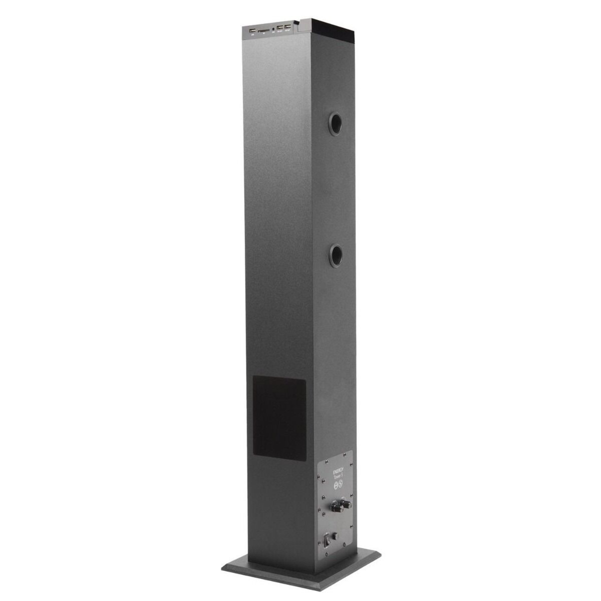 Boxa Tower3 Energy Sistem, 2.1, 45W, USB, microSD, Radio,  Bluetooth, Negru