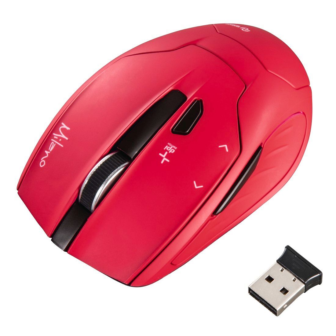 Mouse wireless Milano red Hama