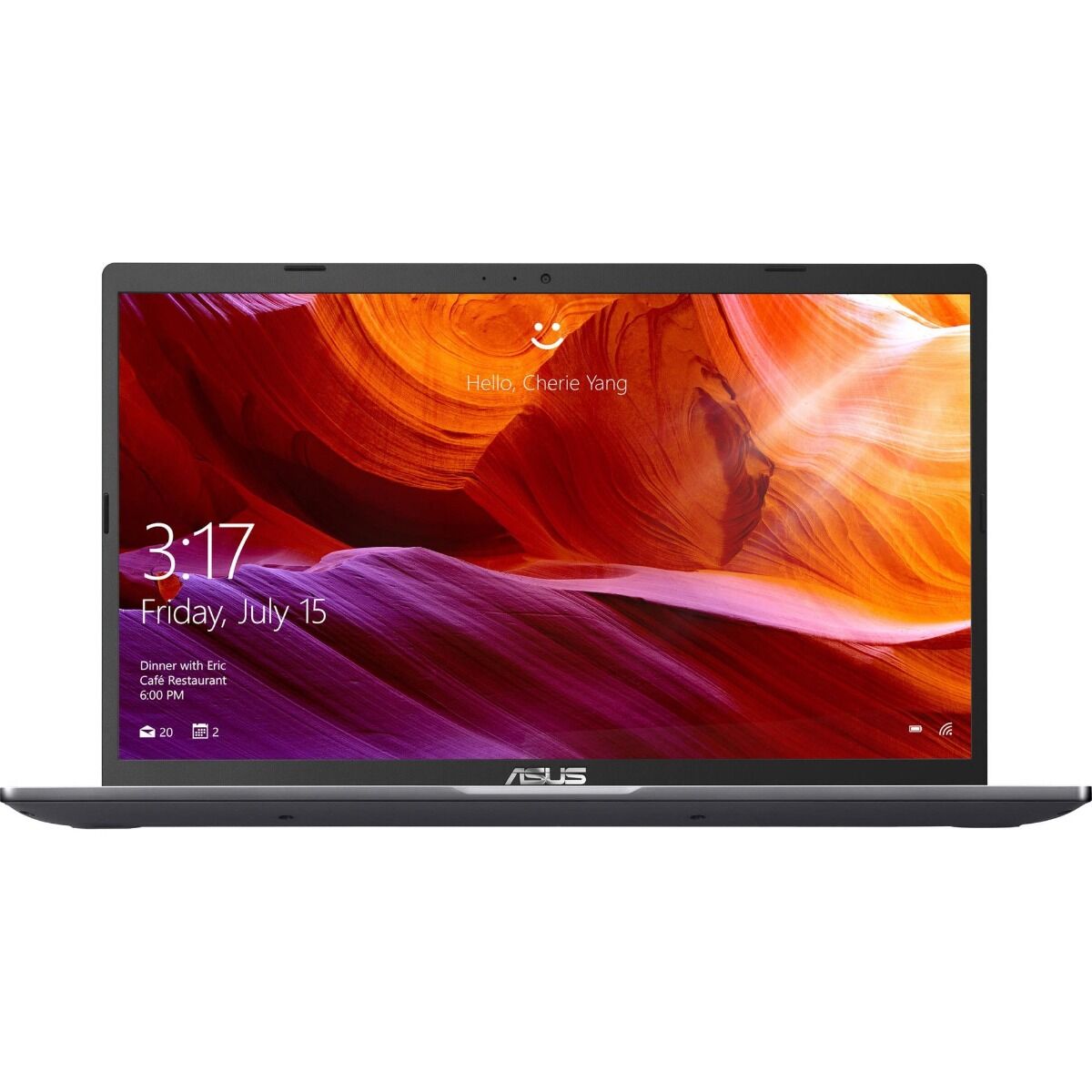 Laptop Asus X509FB, Intel Core i3-8145U, 3.90 GHz, 15.6 inch, Full HD, 4GB Ram, 256GB SSD, GeForce MX110 2GB, Free DOS, Gray