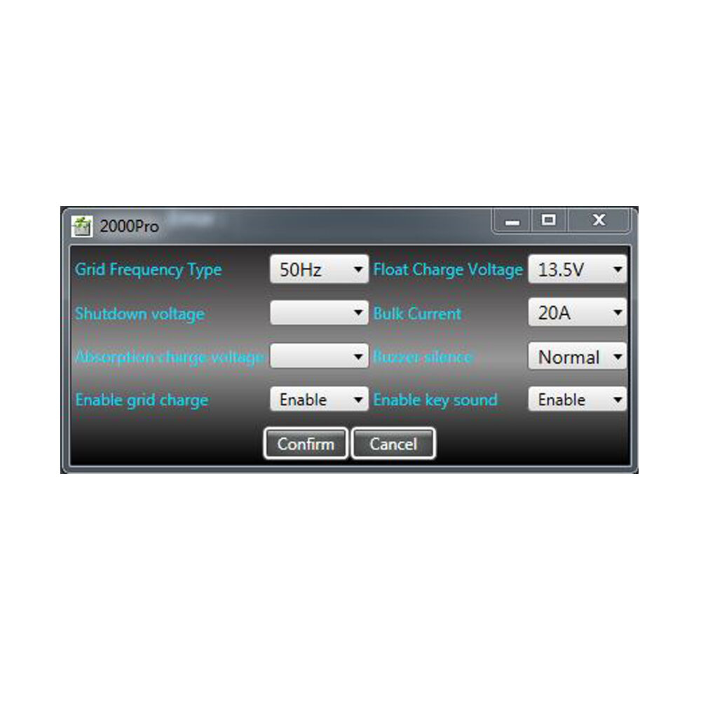 UPS SilverCloud 850VA cu ecran LCD sinusoida pura pentru centrale termice
