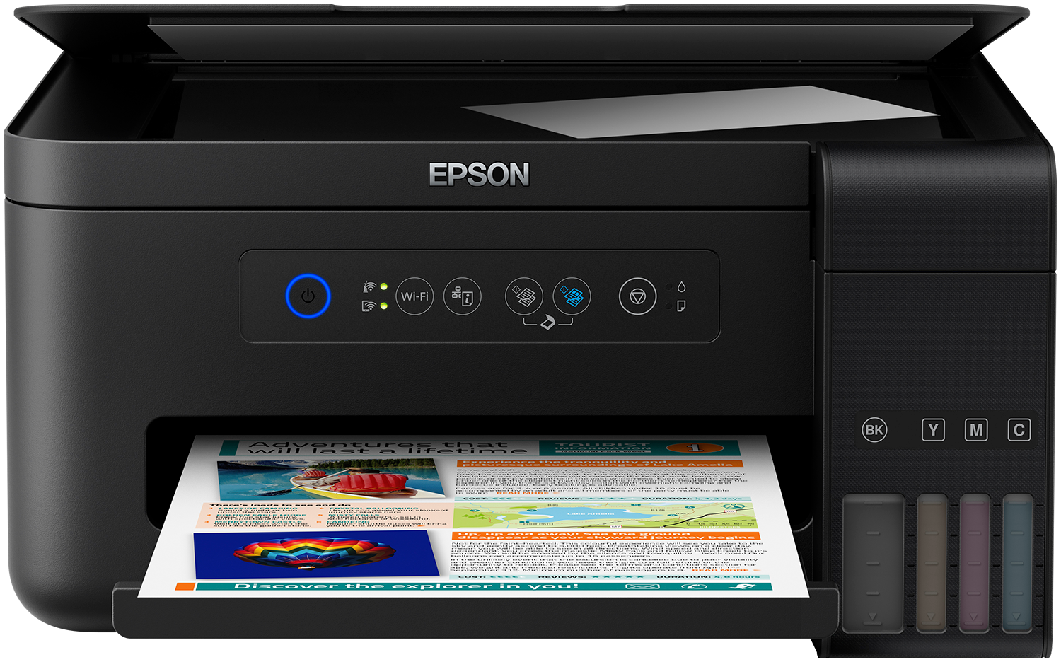 Multifunctional color Epson EcoTank L4150, Inkjet, A4, Wireless