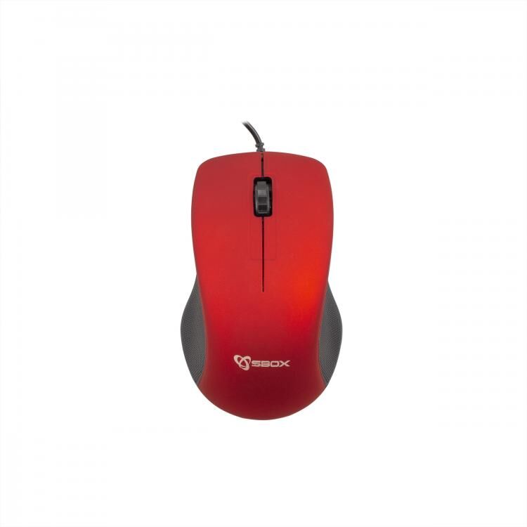 Mouse optic M-958 red Sbox