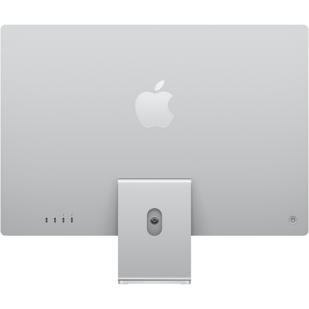 Sistem Descktop All in One iMac 24 inch (2021), procesor Apple M1, 8GB, SSD 512GB, Silver