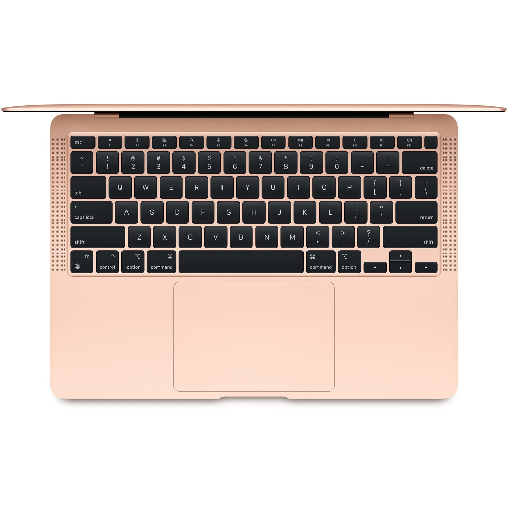 Laptop Apple MacBook Air 13-inch, True Tone, procesor Apple M1 , 8 nuclee CPU si 7 nuclee GPU, 8GB, 256GB, Gold
