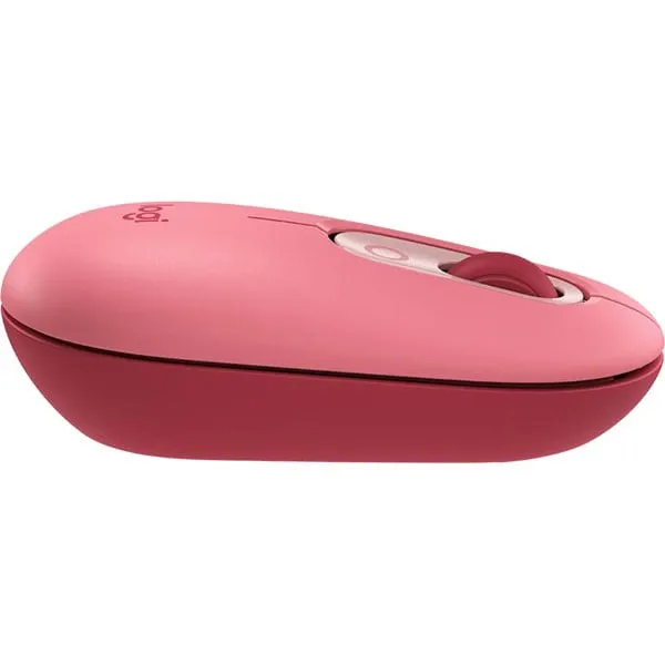 Mouse Wireless LOGITECH Pop Emoji, 4000 dpi, roz