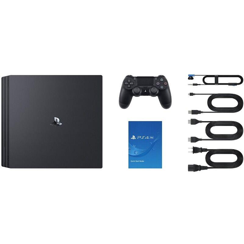 Consola Playstation 4 Pro, 1 TB, Jet Black