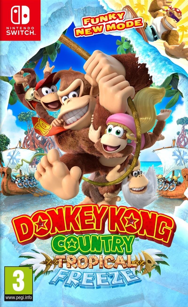 Donkey Kong Country Tropical Freeze - Sw