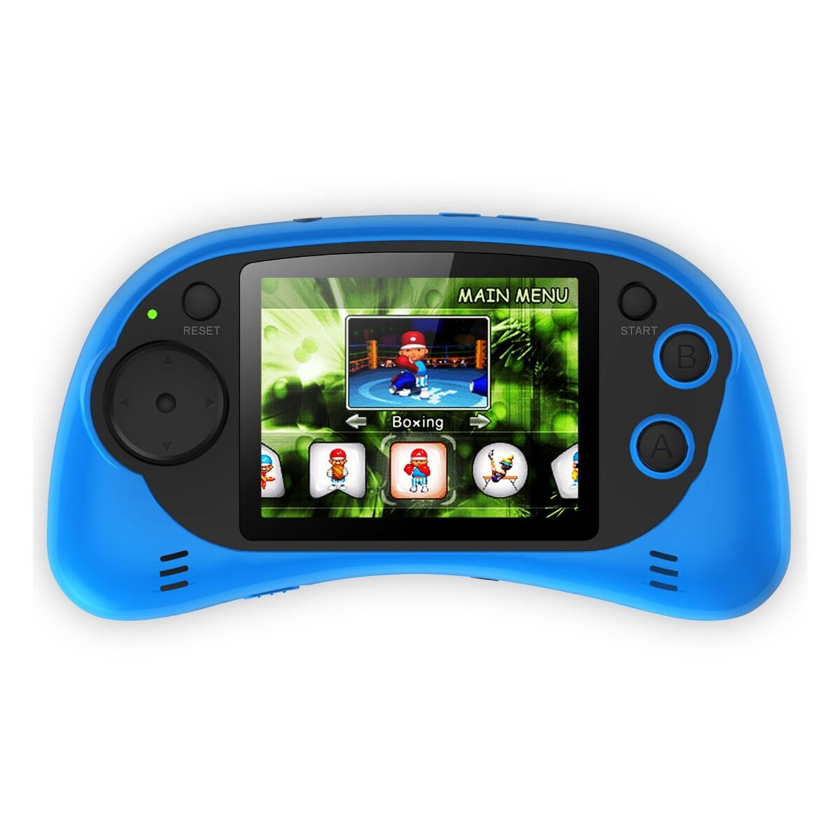 Consola jocuri portabila Serioux, ecran 2.7, 200 jocuri incluse, Albastru