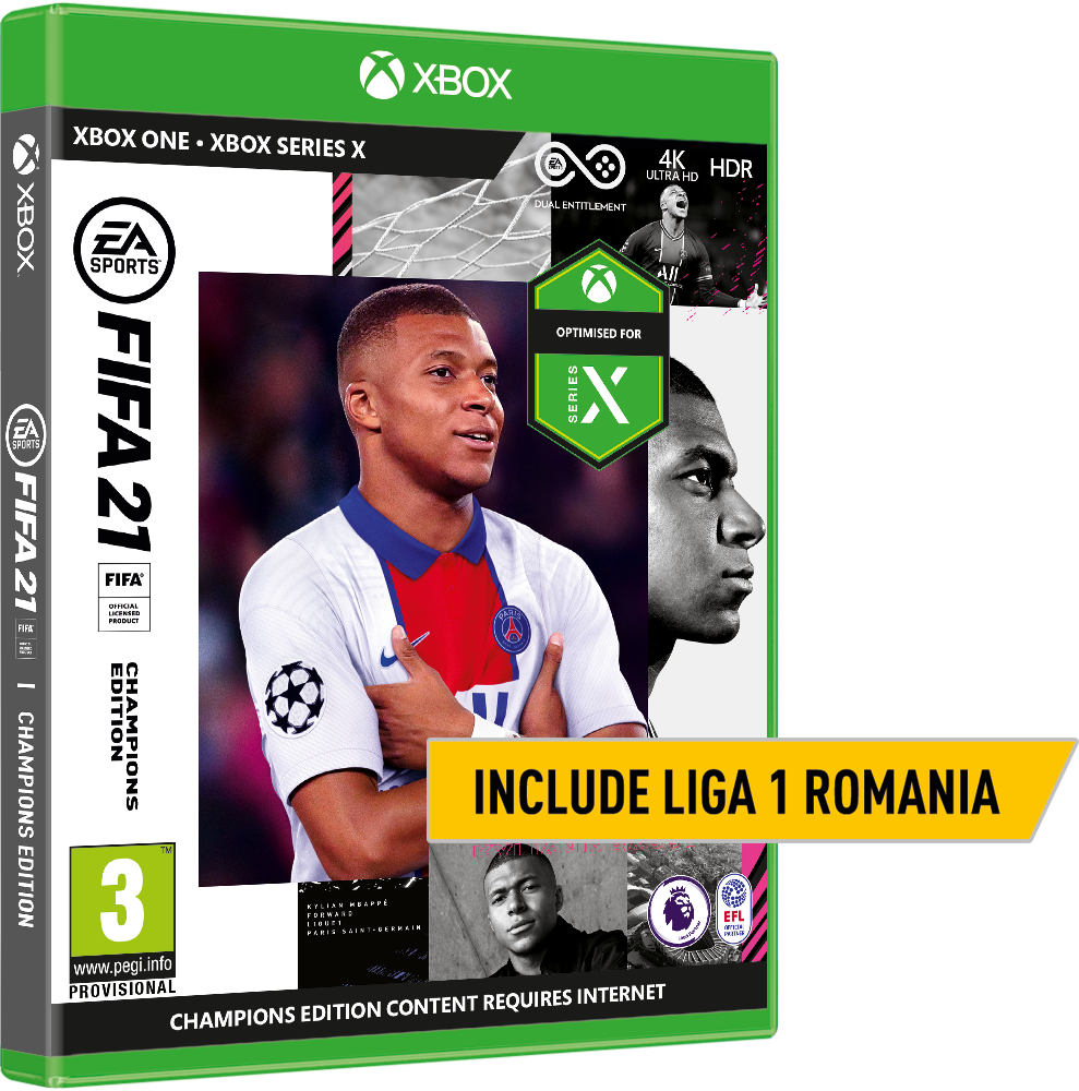 Joc FIFA 21 - Xbox One, Champions Edition