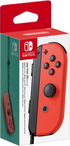 Switch Joy-con Right Neon Red