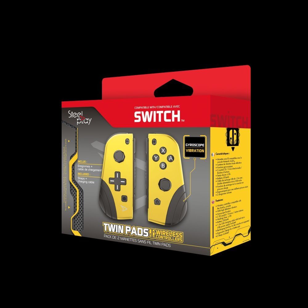 Set 2 controlere Steelplay pentru Nintendo Switch