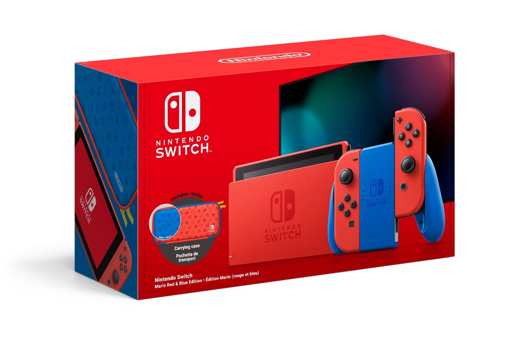 Consola Nintendo Switch, Mario Red & Blue Edition