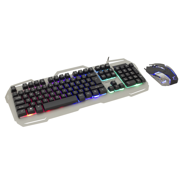 Set Tastatura + mouse White Shark GMK-1901 APACHE-2 US