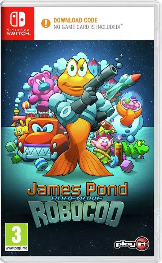 Joc James Pond 2 Operation Robocod (Code In A Box) pentru Nintendo Switch