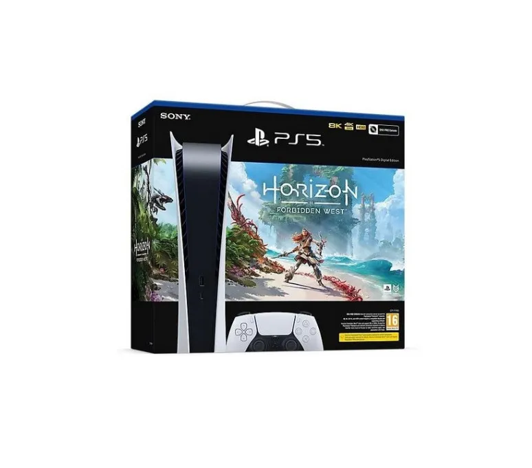 Consola Sony PlayStation 5, Digital Edition + Horizon Forbidden West