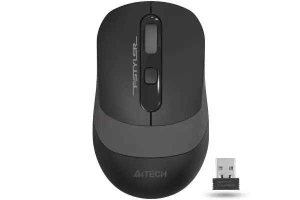 Mouse wireless A4Tech FG10, Alb