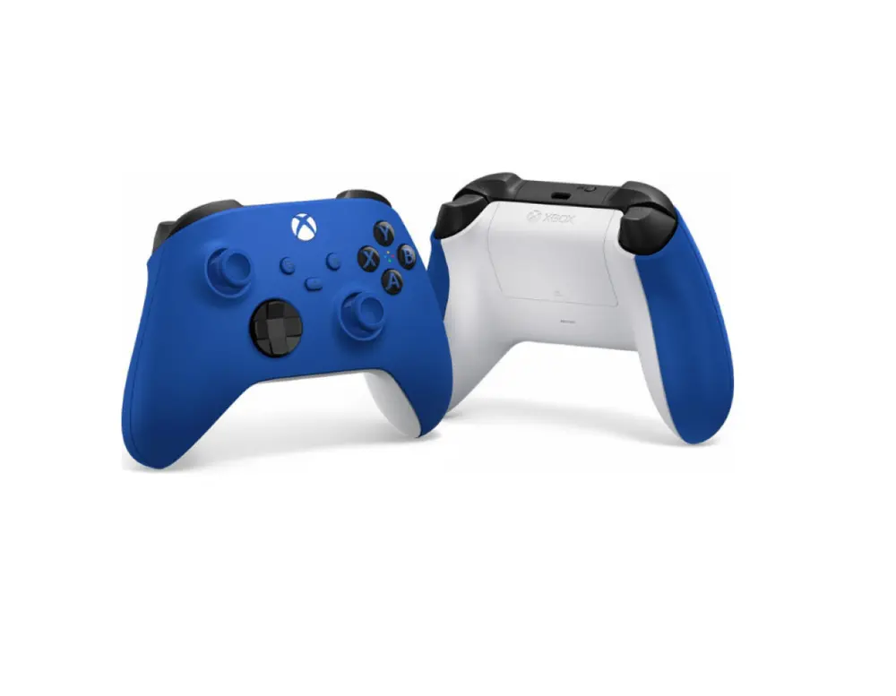Controller wireless Microsoft Xbox X Shock Blue, Albastru