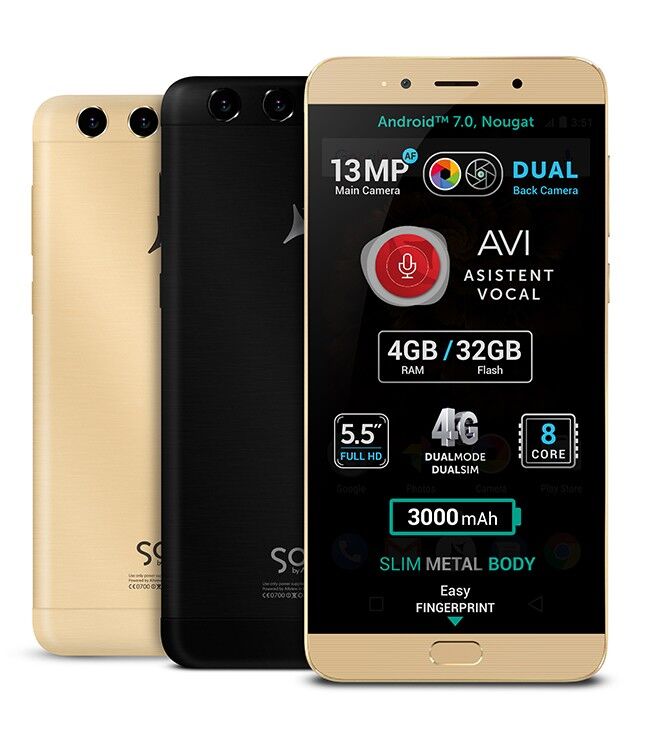 Smartphone Allview X4 Soul Lite 4GB Auriu