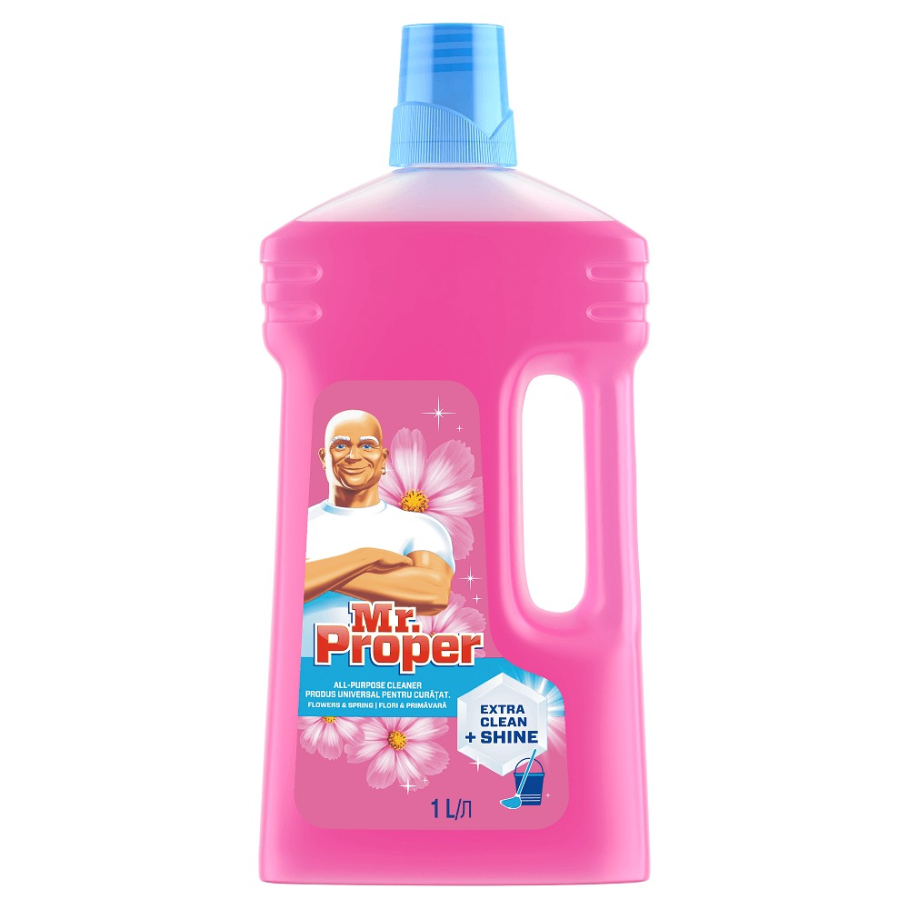 Detergent universal pentru pardoseli Mr. Proper Flowers&Spring, 1 l