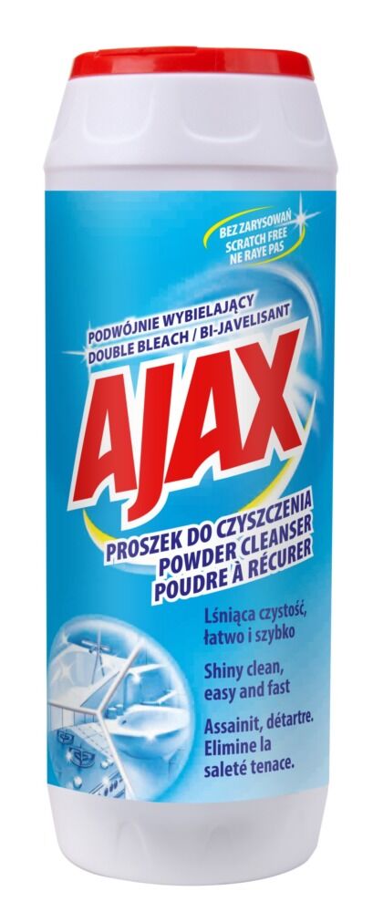 Praf de curatat universal Ajax Double Bleach, 450 gr