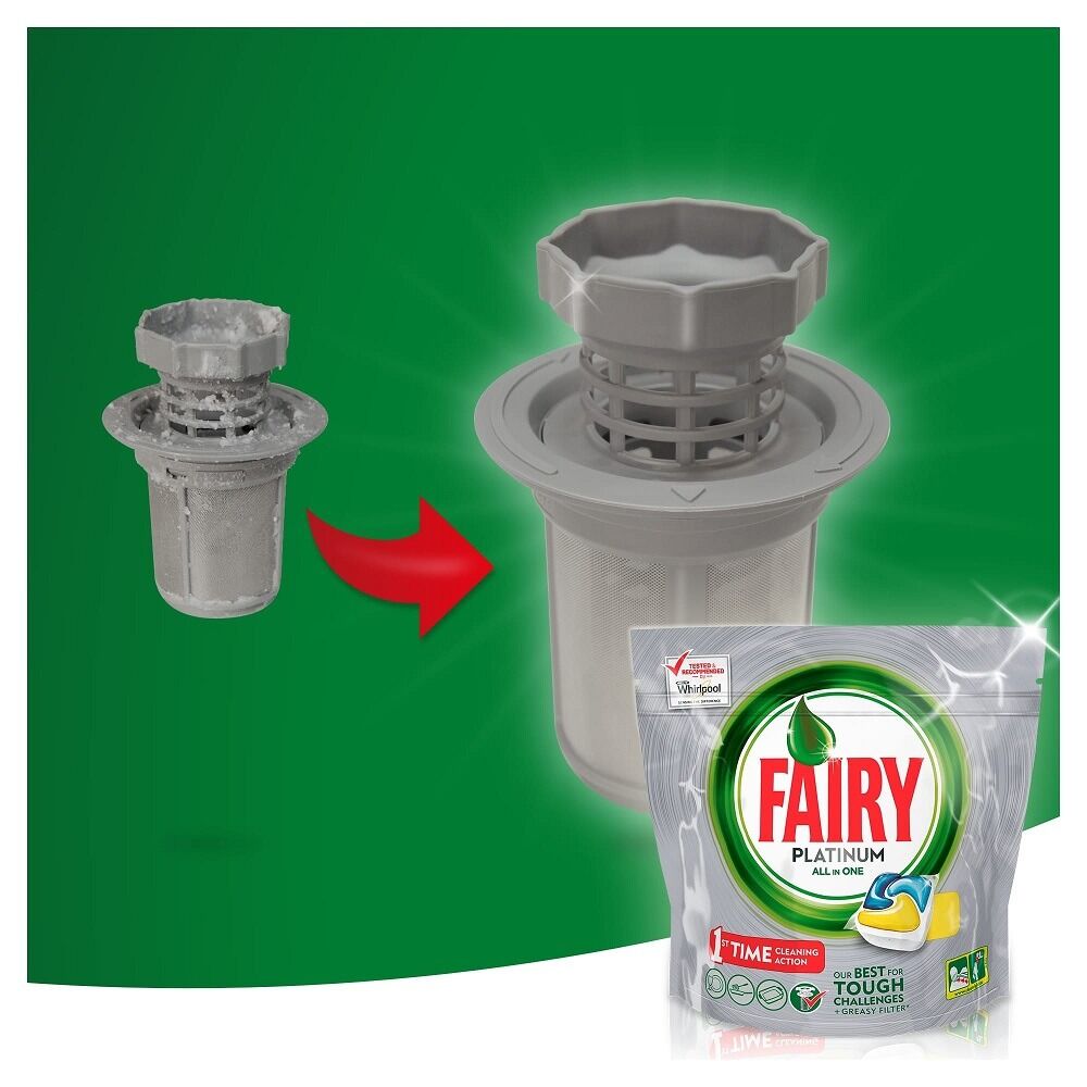 Detergent de vase capsule Fairy Platinum 70buc