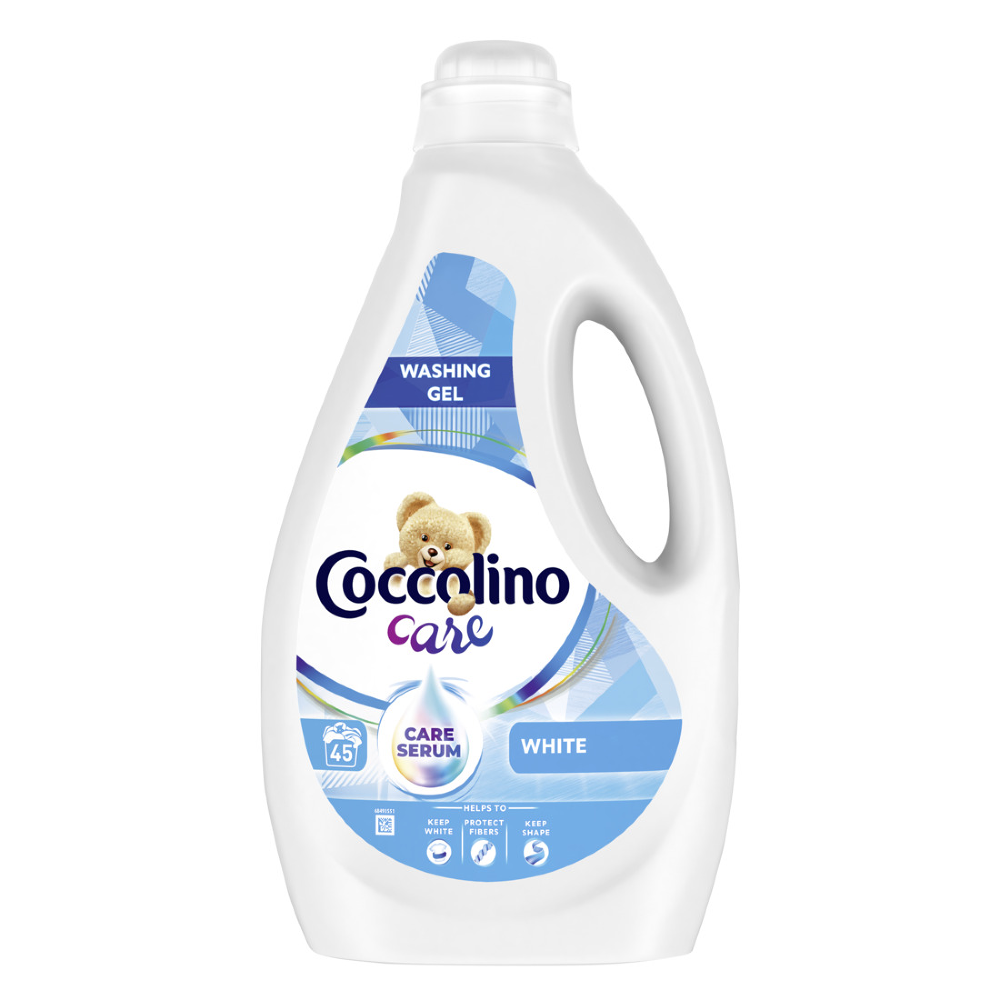Detergent lichid pentru rufe Coccolino Care White, 1.8 L
