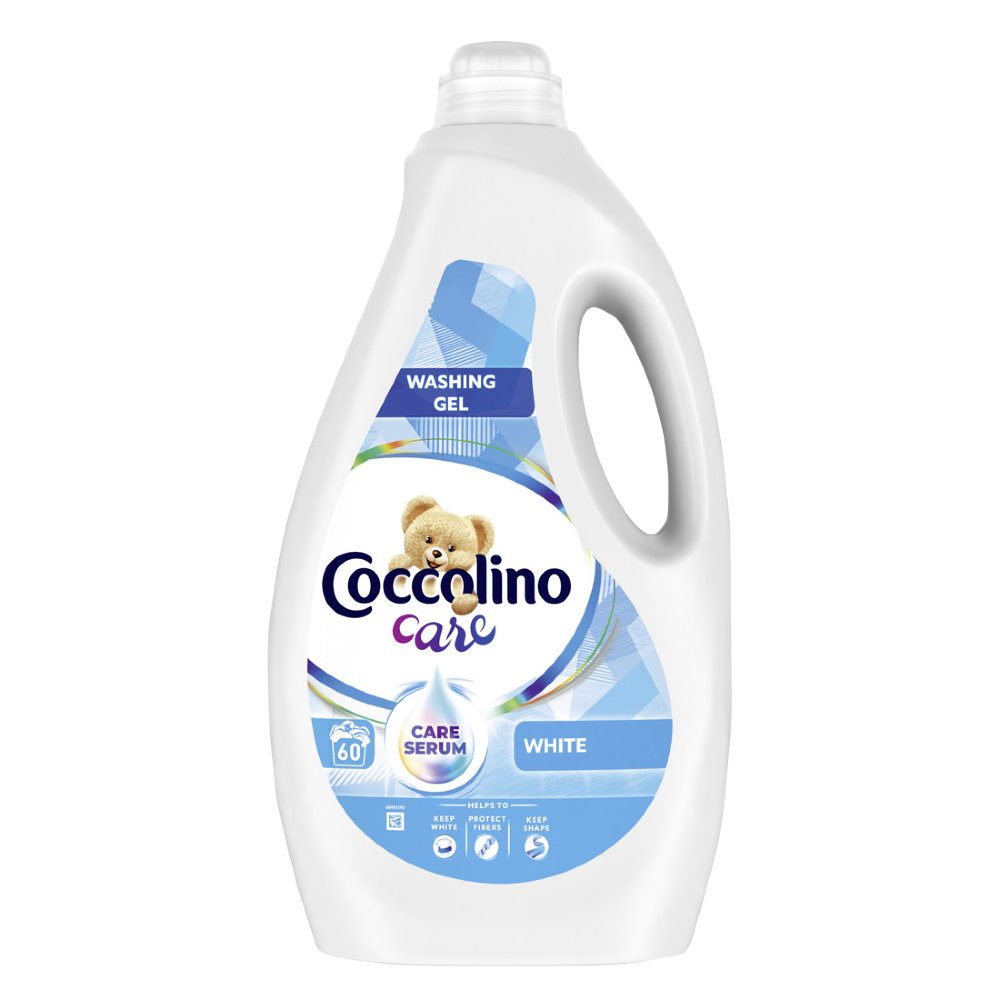Detergent lichid pentru rufe Coccolino Care White,2.4 L
