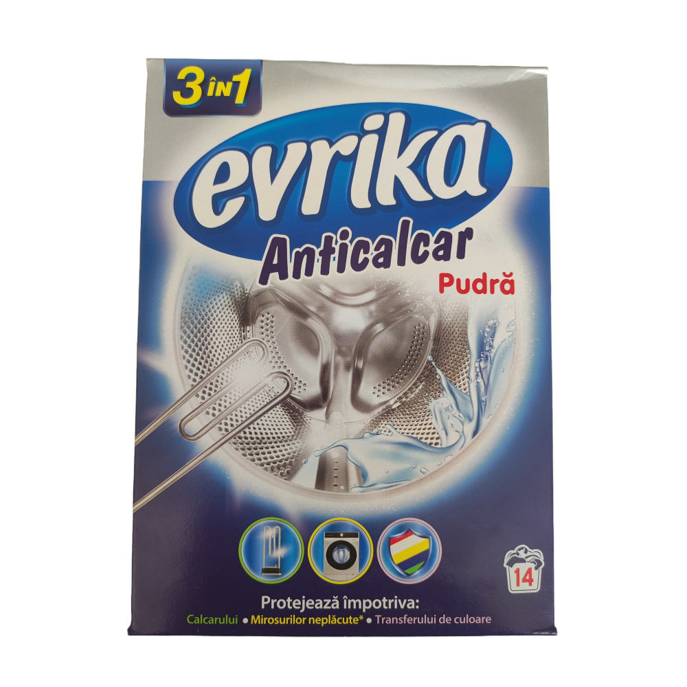 Pudra anticalcar Evrika, 420 g