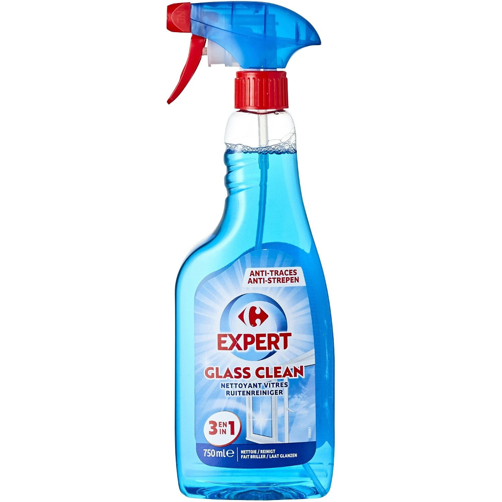 Detergent geamuri Carrefour Expert 3 in 1, 750ml