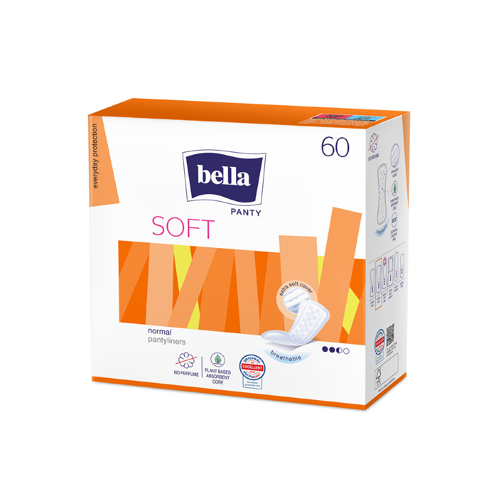 Absorbante Bella Panty Soft, 60 buc