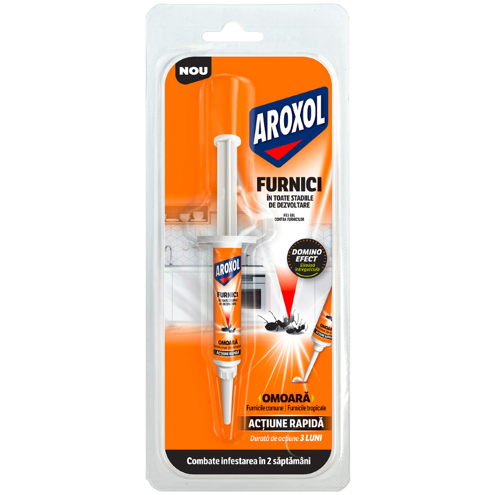 Gel Aroxol FX3 contra furnicilor, seringa 7g