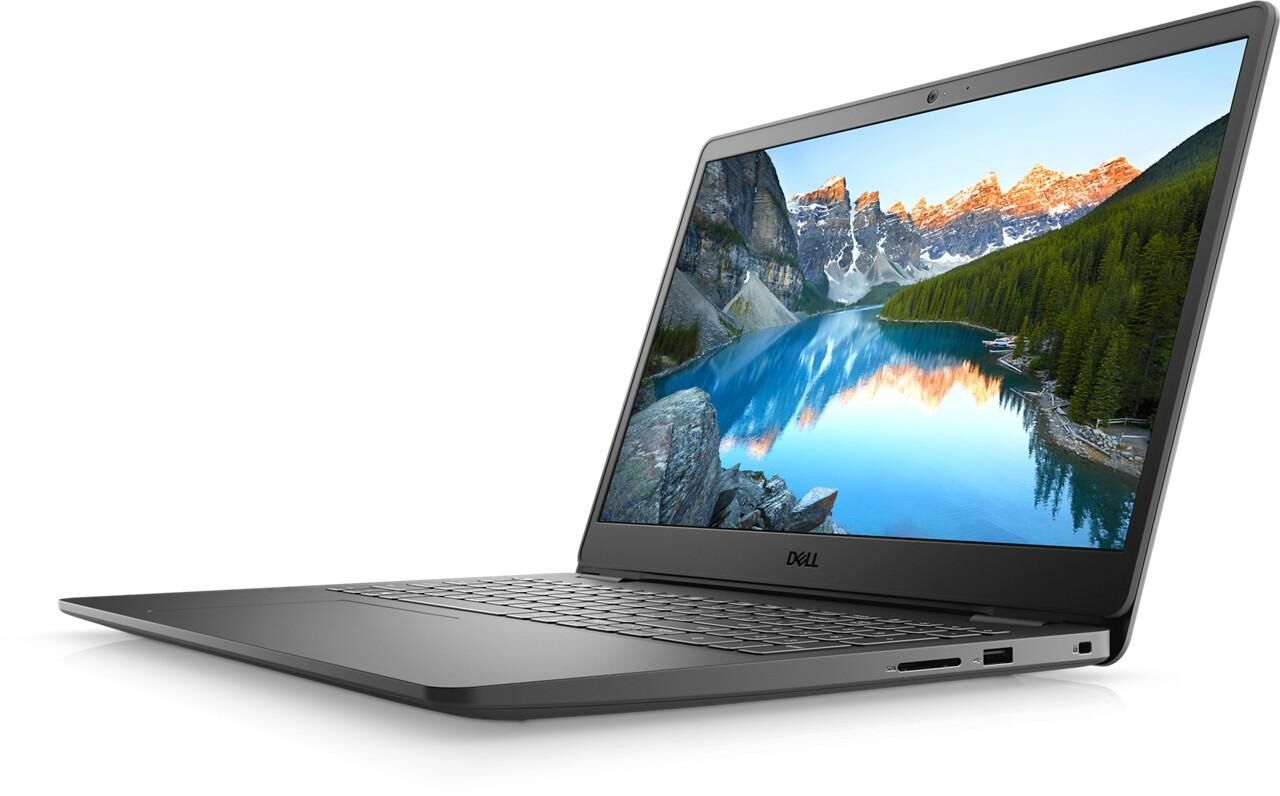 Laptop Dell Inspiron 3501, procesor Intel Core i3-1005G1, ecran 15.6, HD, 4GB DDR4, 128GB SSD, Intel UHD Graphics, Windows 10 Home, Negru