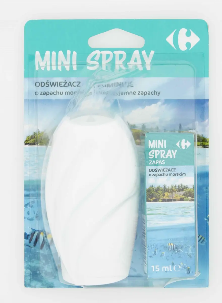 Odorizant spray mini Carrefour Ocean 15ml