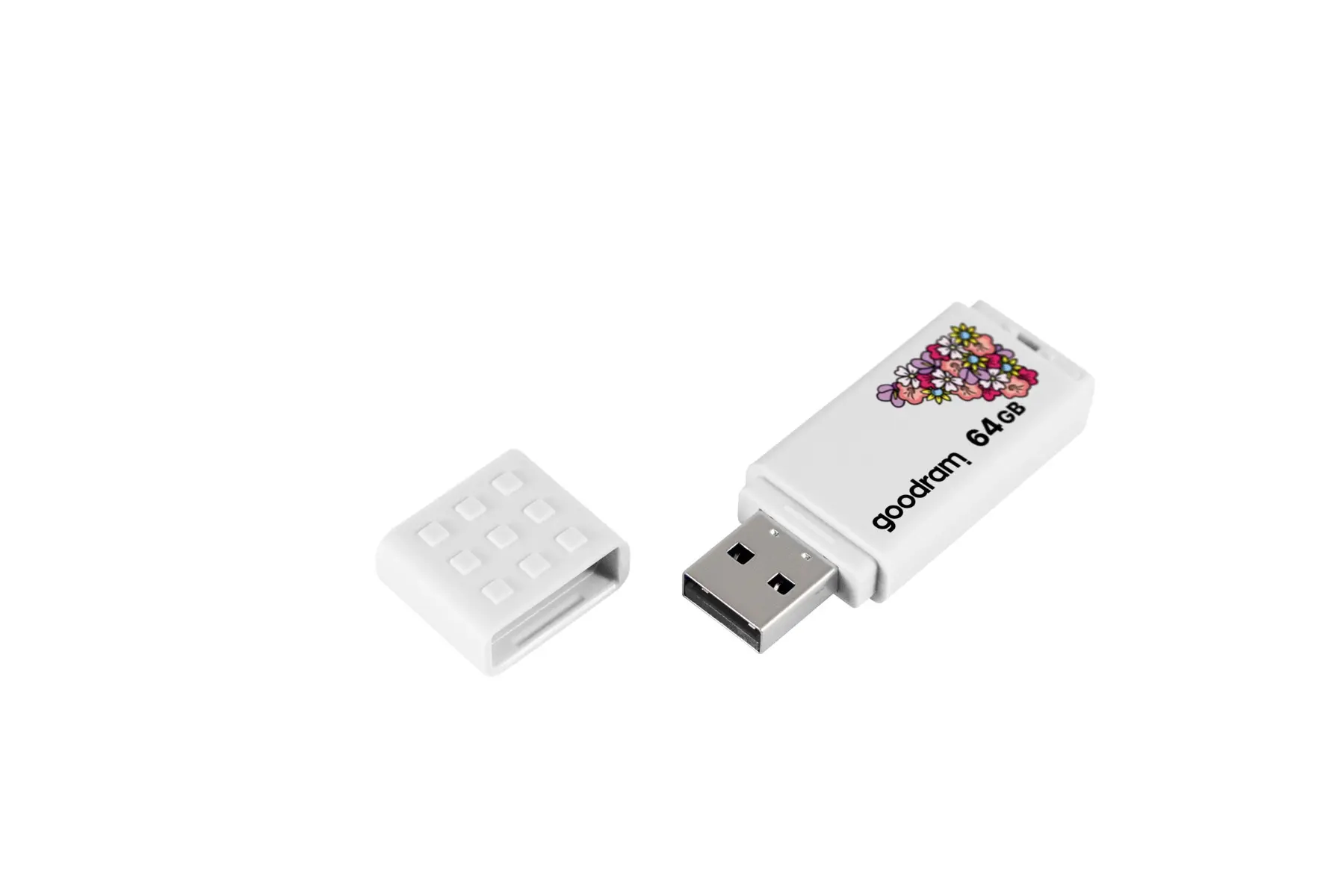 Memorie USB, Goodram Festiv, 64 GB, USB 2.0, Alb