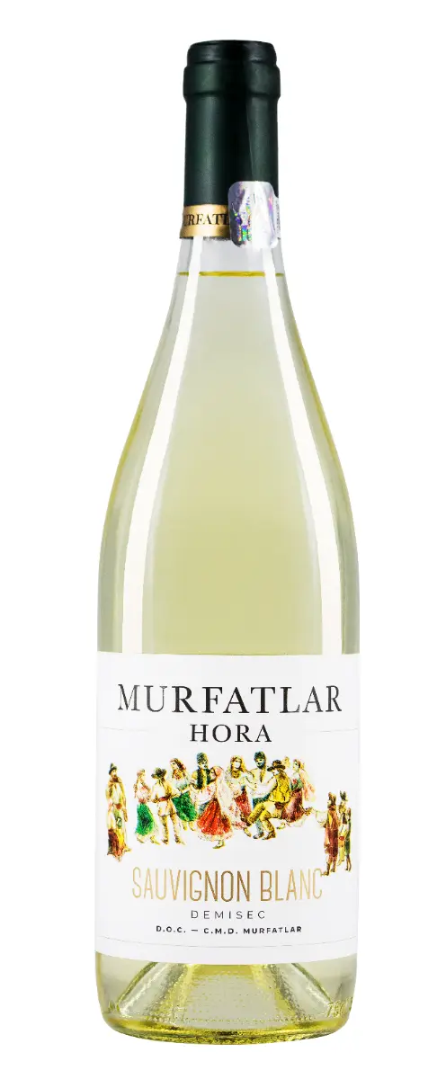 Vin alb Hora Murfatlar Sauvignon Blanc demisec, 0.75L