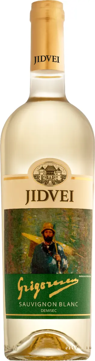 Vin alb Jidvei, Grigorescu, Sauvignon Blanc, demisec 0.75L