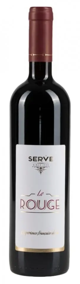Vin rosu Serve Le Rouge, sec 0.75L