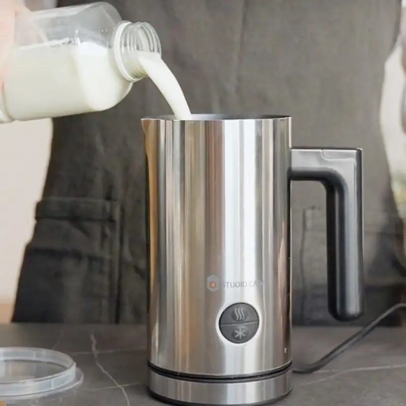 Aparat de spumare si incalzire lapte Studio Casa SC1902, 0.3 litri, 450 W, Inox