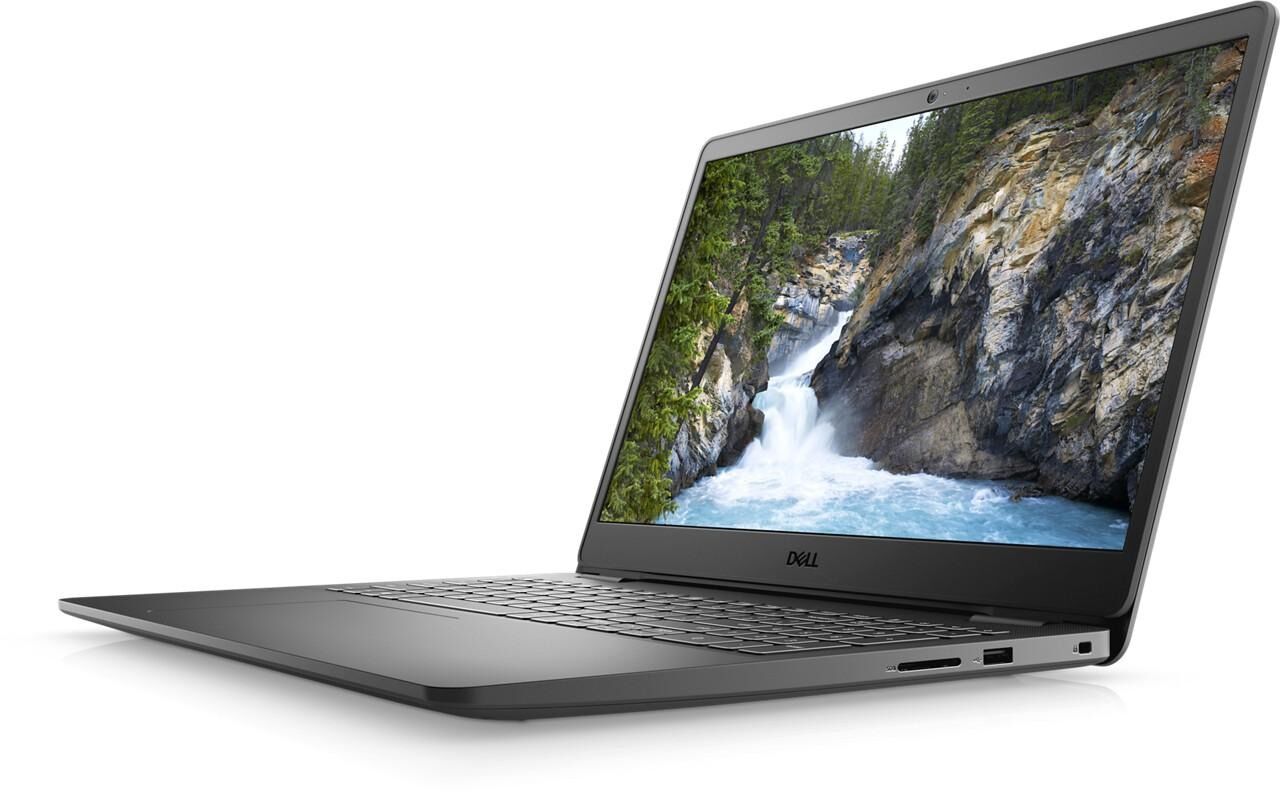 Laptop Dell Inspiron 3500, procesor Intel Core i3-1115G4, ecran 15.6 Full HD, 8GB DDR4, 256GB SSD, Intel UHD Graphics, Ubuntu Linux 20.04, Negru