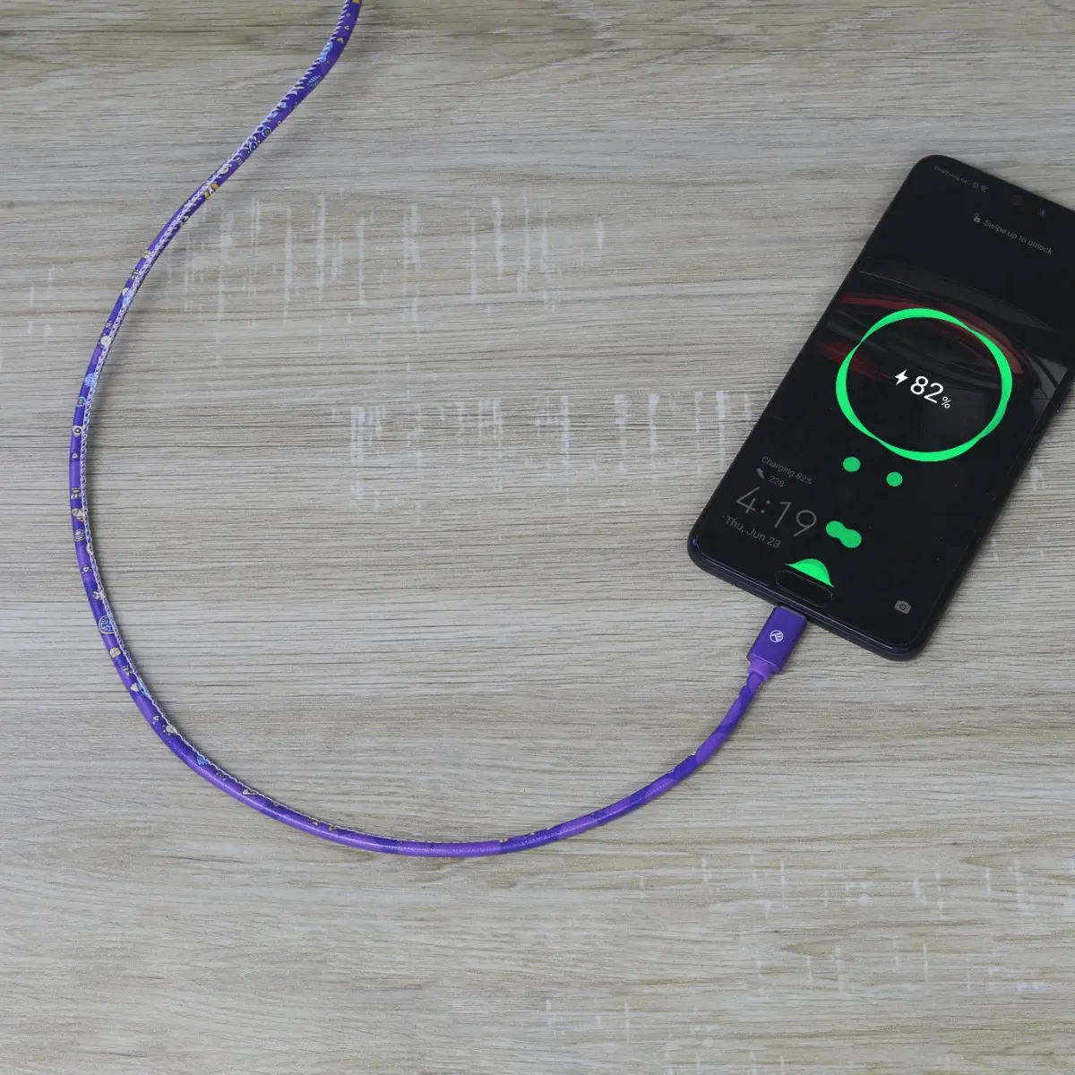 Cablu Tellur, USB - USB-C, 1m, Mov