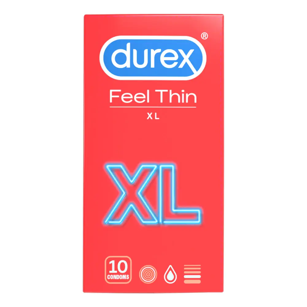Prezervative Durex Feel Thin XL 10 bucati