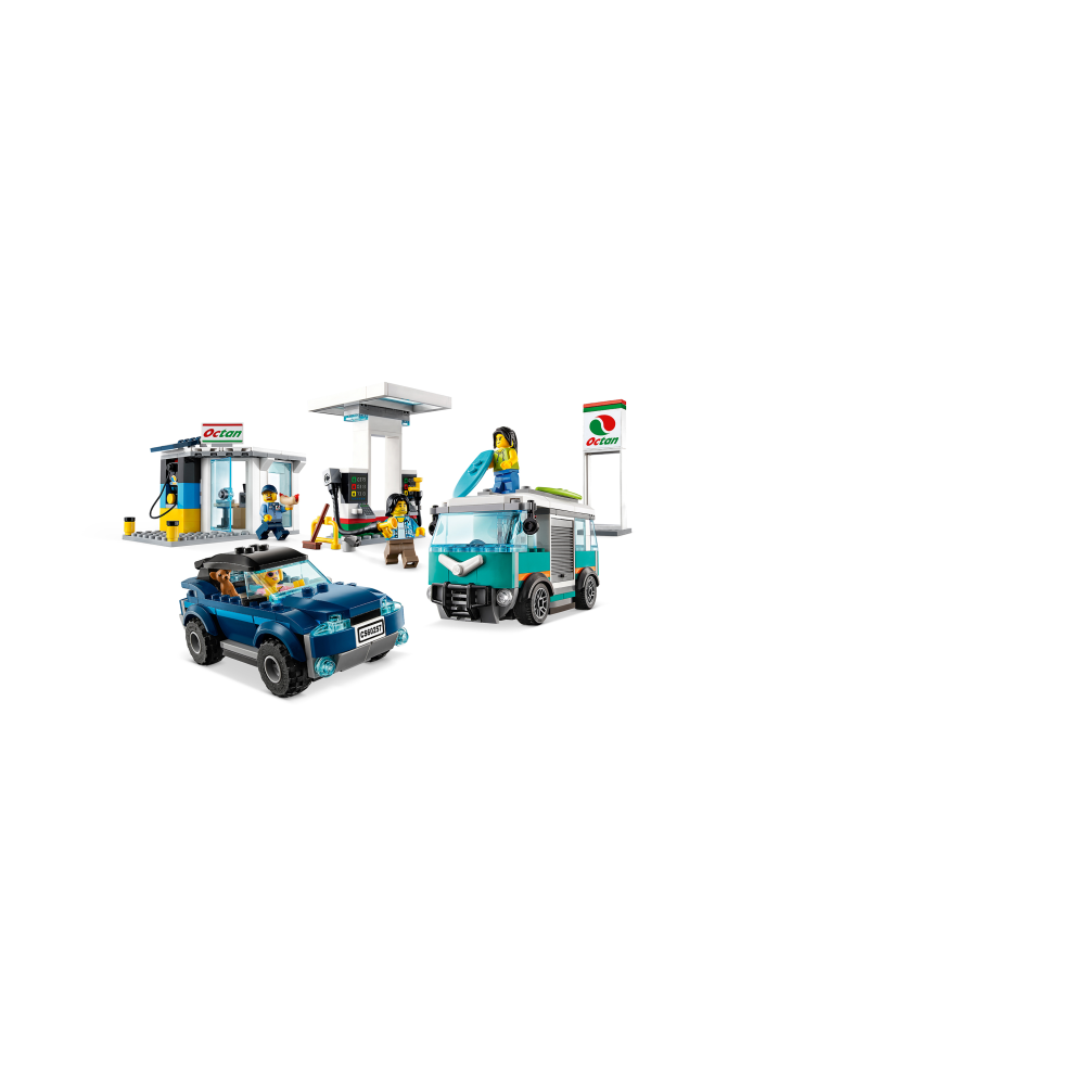 LEGO City Statie de service 60257