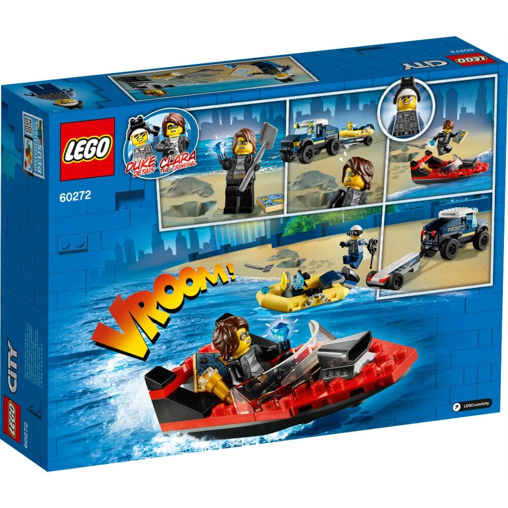 LEGO City Police Transportul barcii Politiei de elita 60272